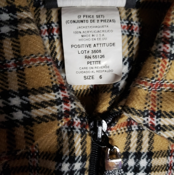 Positive Attitude Petite Jacket - Picture 3 of 4